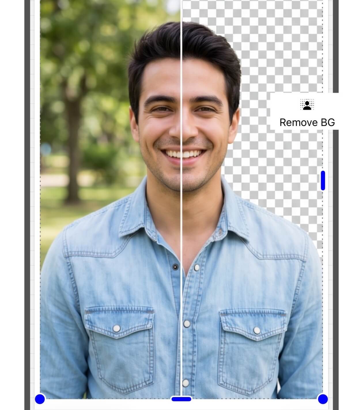 Remove backgrounds like magic